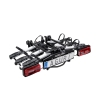 BAGAŻNIK ROWEROWY AGURI-3 NA 3 ROWERY <b>KRAB</b> - SREBRNY