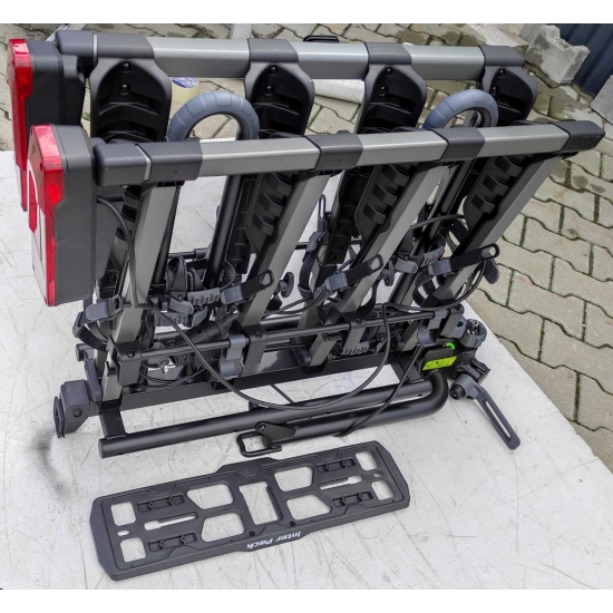 BAGAŻNIK ROWEROWY INTERPACK SPIDER-4 na 4 ROWERY (produkt przeceniony na jesiennej wyprzedaży)