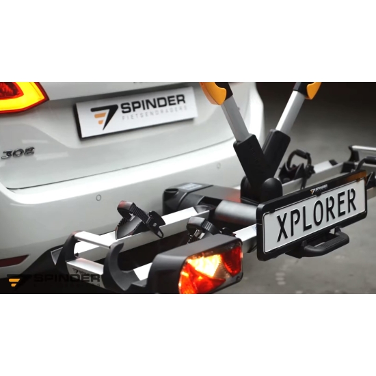 BAGAŻNIK ROWEROWY SPINDER SX2/TX2 na 2 rowery (również elektryczne) +możliwość rozbudowy