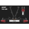 BAGAŻNIK ROWEROWY SPINDER TX2 na 2 rowery LED - NOWOŚĆ(możliwość rozbudowy)