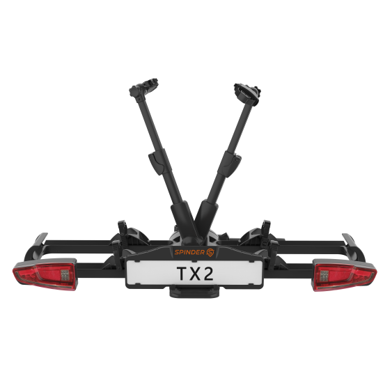 BAGAŻNIK ROWEROWY SPINDER TX2 na 2 rowery LED - NOWOŚĆ(możliwość rozbudowy)