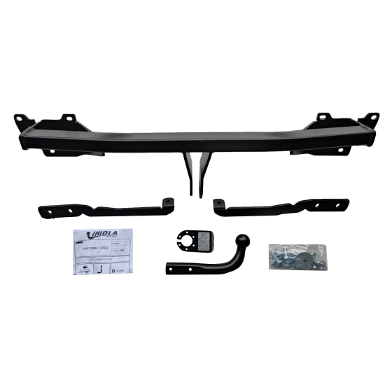 Hak holowniczy Fiat Doblo II VAN (12.2009r. - -r.)  Opel Combo D kombivan (02.2012r. - 06.2018r.)