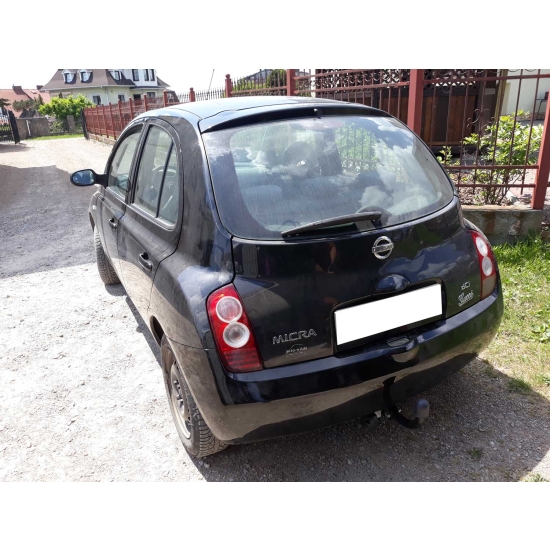 Hak holowniczy <b>Nissan Micra K12 3/5 drzwi hatchback</b> (02.2003r. - 12.2010r.)