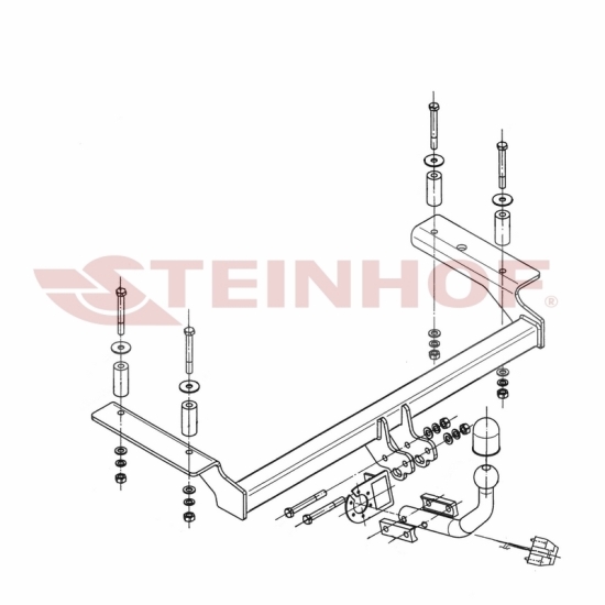 Hak holowniczy Chevrolet Aveo 3/5D  (2005r. - 07.2011r.)